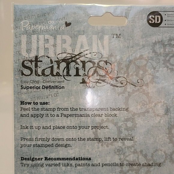 Urban Stamps Foam 12 Days Of Christmas Easy Cling - Picture 9 of 12